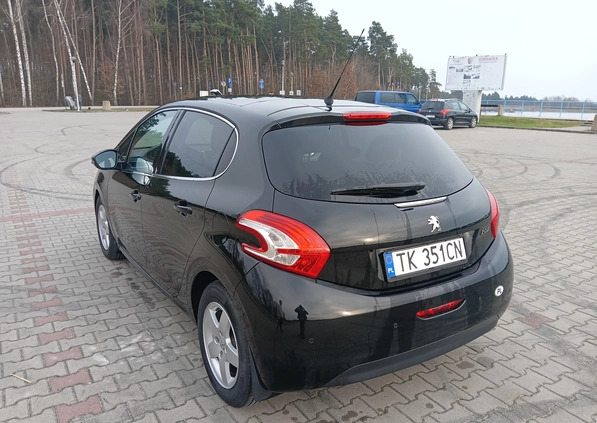 Peugeot 208 cena 29800 przebieg: 106000, rok produkcji 2015 z Niemodlin małe 121